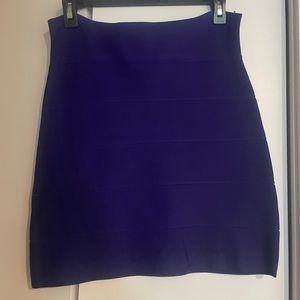 Purple BCBG Bandage Skirt M